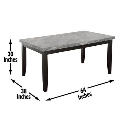 Start2Finish Napoli 6-piece furniture set with modern design, including various wood finish pieces for living room decor.