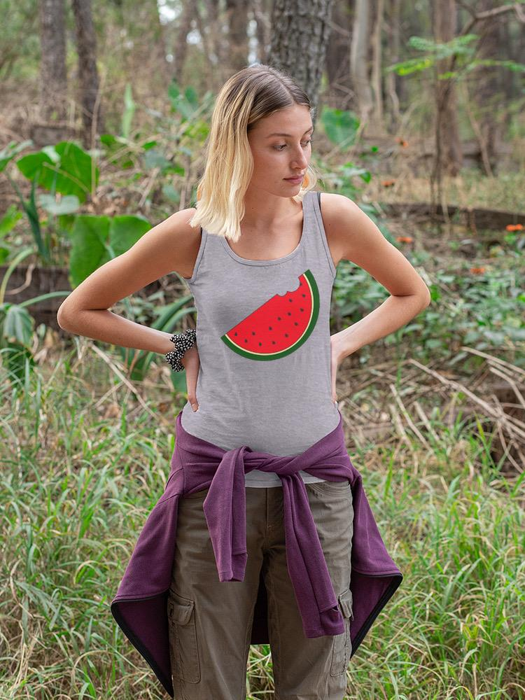 Start2Finish Bitten Watermelon T-shirt featuring a colorful watermelon graphic on casual apparel for men and women.