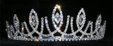 Arctic Princess Sterling-Silver Plated Tiara