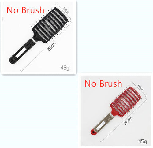 CJDropshipping anti-knot hairbrush for women with detangling bristles, designed to smooth and manage tangled hair easily.