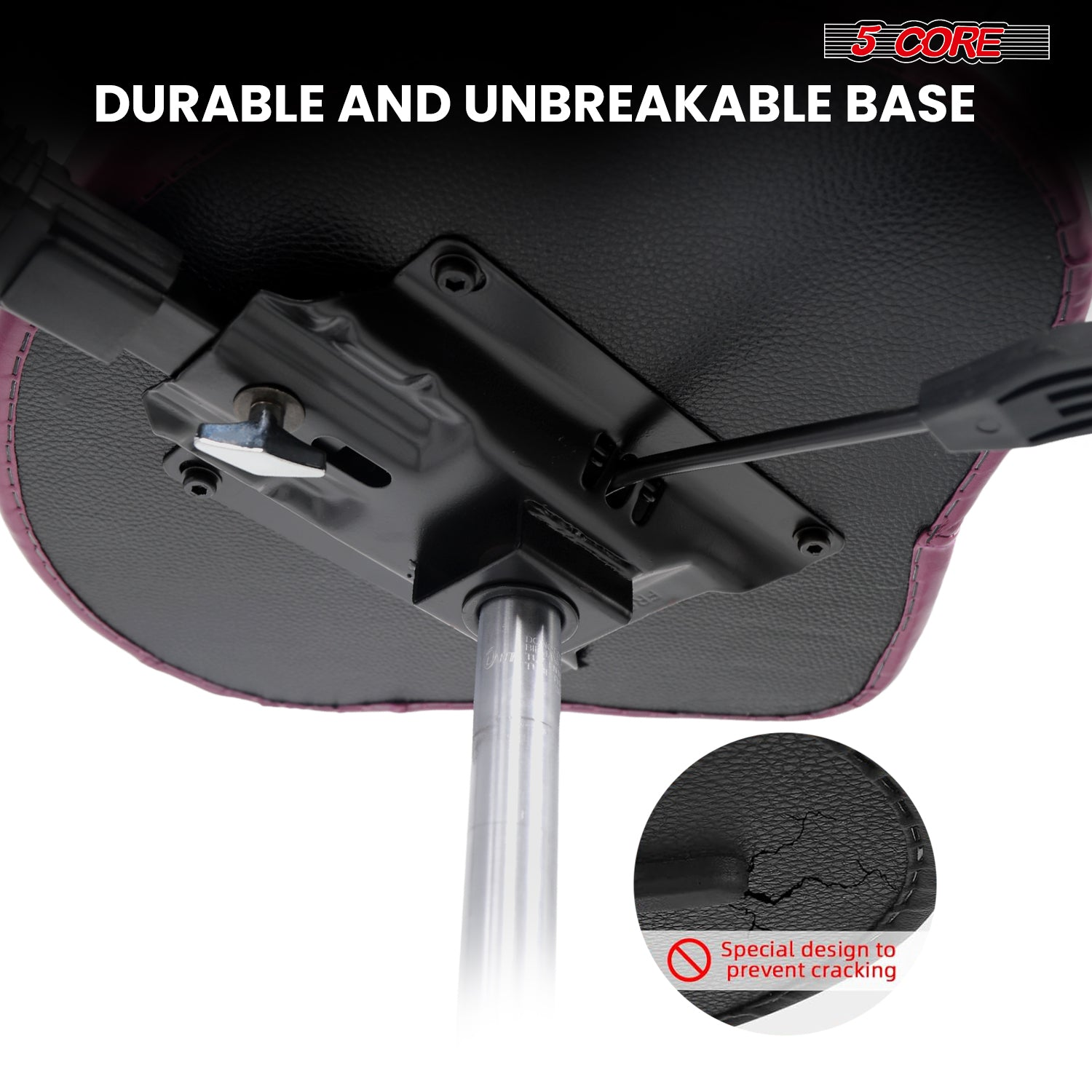 Start2Finish 5 Core Drum Throne with padded seat, backrest, airlift adjustment, and ergonomic design for drummers.