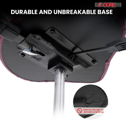 Start2Finish 5 Core Drum Throne with padded seat, backrest, airlift adjustment, and ergonomic design for drummers.