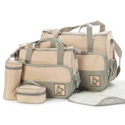 Maroon Asteria baby diaper bag for mothers, high-quality parenting accessory with multiple compartments and stylish design.