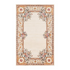 Start2Finish ivory transitional rectangle area rug with geometric pattern, 3&