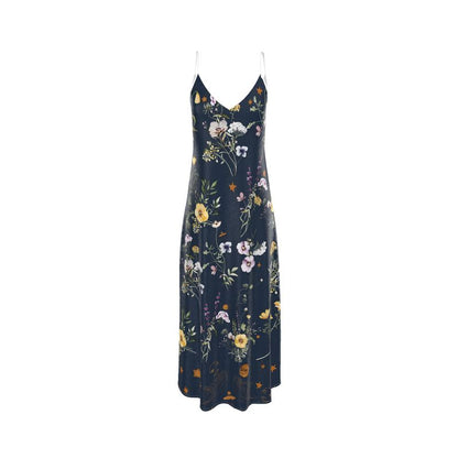 Violet Apollo Andromeda Silk Dress in Spring Equinox, women&
