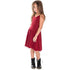 Girls cage back skater dress by Jade Icarus, featuring a stylish design with a cage back detail and playful fit for kids.