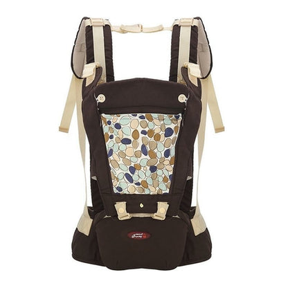 Breathable multifunctional baby waist stool by Maroon Asteria, designed for parenthood accessories, shown with adjustable straps and soft fabric
