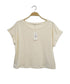 Recycled cotton plain crop top for women by Jade Icarus, featuring a simple, stylish design and comfortable fit.