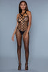 Jade Icarus Night Reflection bodystocking for women, featuring a sleek, form-fitting design with reflective accents.