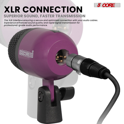 Start2Finish 9-piece drum microphone set including kick, bass, tom, snare, hi-hat, cymbal mics for drum kit recording.