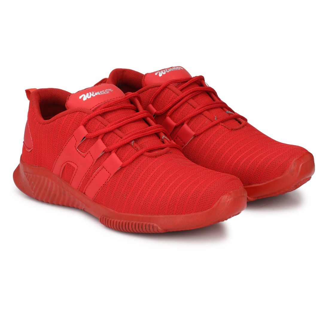 Red mesh casual men&