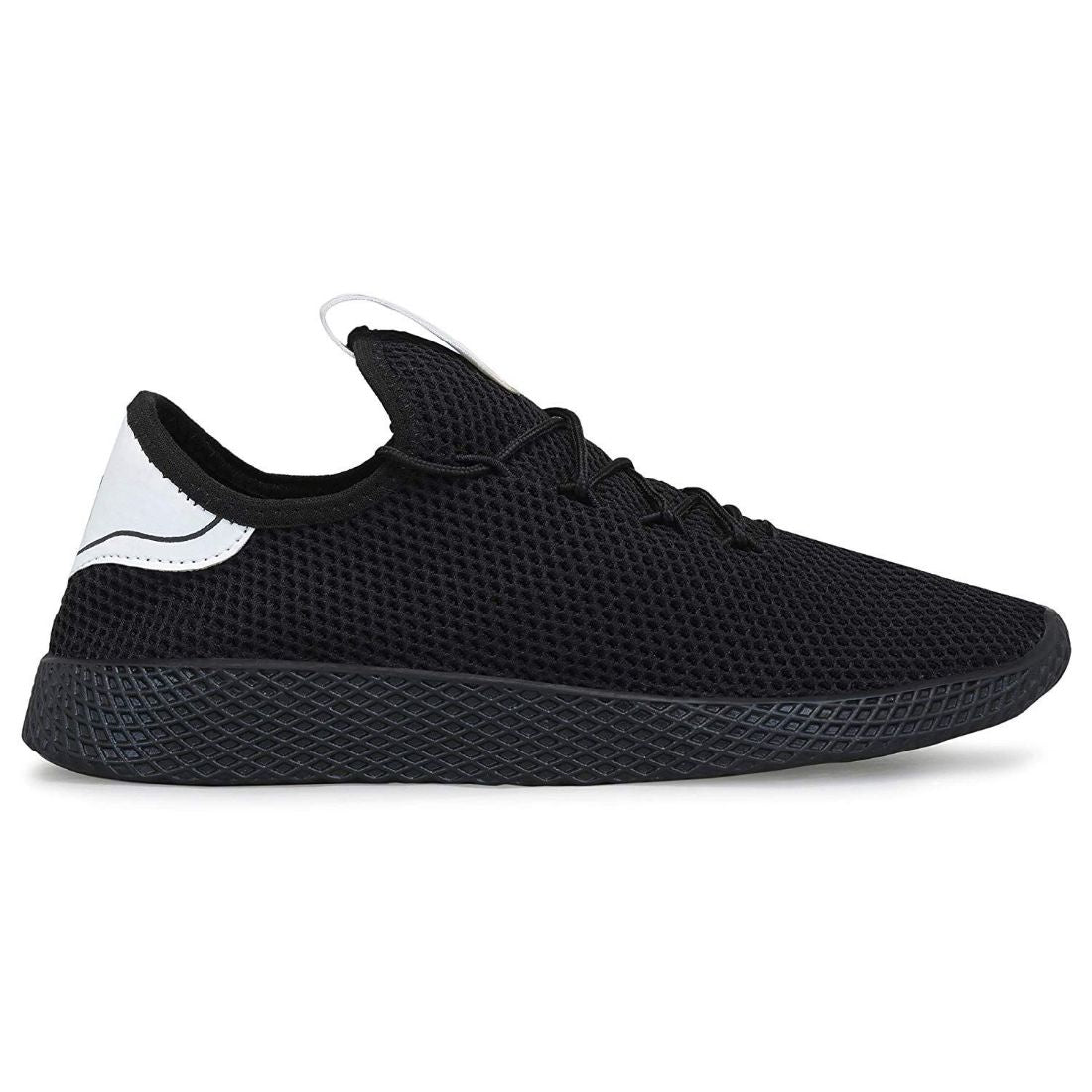 Black mesh casual men&