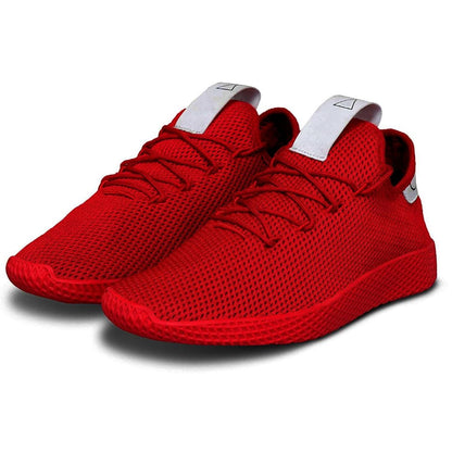 Red mesh casual sports top for women by Ivory Cassiopeia, comfortable and stylish men&
