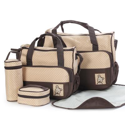 Maroon Asteria high-quality baby diaper bag for mothers, stylish and functional parenthood accessory with multiple compartments
