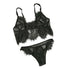 Jade EP sexy lace bralette lingerie with sheer mesh and G-string design, unpadded, delicate floral lace details, stylish and feminine.
