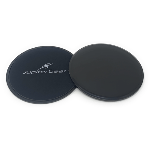 Black Lavender Core and Abs Exercise Sliders for toning and strengthening core muscles during fitness workouts.
