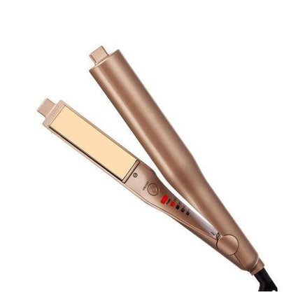 Maroon Asteria double-use hair straightener splint for haircare, showing sleek design and heat-resistant material.