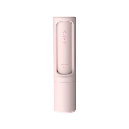 Maroon Asteria 2-in-1 reusable pet hair remover brush and lint roller for effective pet hair cleaning on clothing and furniture