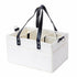 Maroon Asteria large capacity diaper trolley storage bag with multiple compartments for baby essentials and organization.