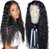 Carmine Juneberry LuxeFlow Hair set featuring small curly and long hair extensions in a haircare product image.