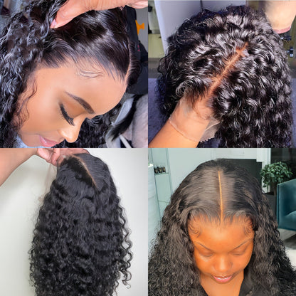 Carmine Juneberry LuxeFlow Hair set featuring small curly hair and long hair extensions for versatile styling.