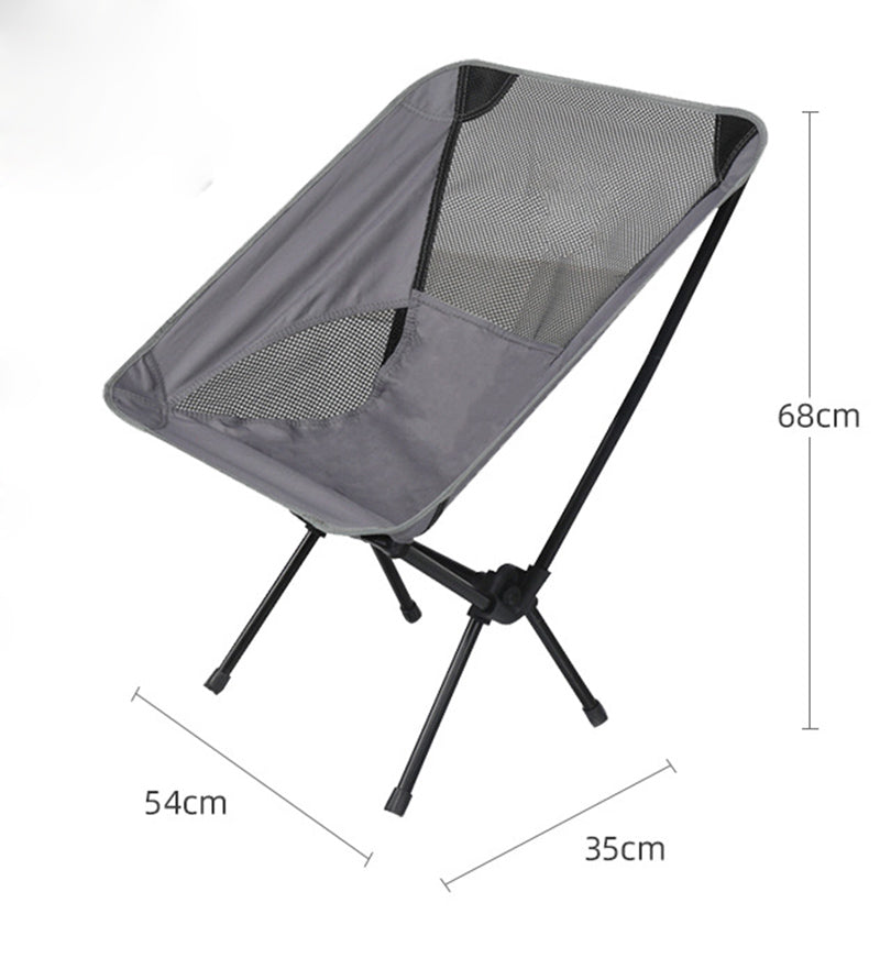 Maroon Asteria ultralight outdoor folding camping chair with a compact, foldable design for portable outdoor seating.