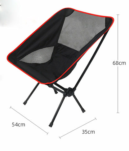 Maroon Asteria ultralight outdoor folding camping chair, portable and foldable for picnics and outdoor adventures