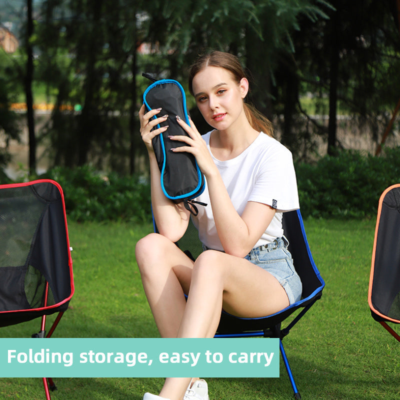 Maroon Asteria ultralight outdoor folding camping chair with a portable, foldable design for picnic and camping trips.