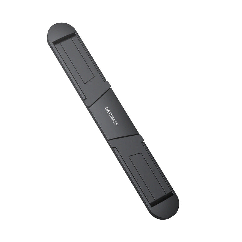 Maroon Asteria foldable laptop stand base with non-slip surface, portable mobile and laptop accessory for stable support.