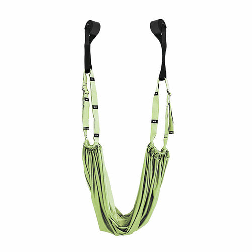 Maroon Asteria fitness hip stretch yoga belt and inverted rope pull stretch equipment with handles and adjustable straps.