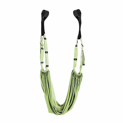 Maroon Asteria fitness hip stretch yoga belt and inverted rope pull stretch equipment with handles and adjustable straps.