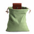 Maroon Asteria hiking portable folding waist bag for camping, berry storage with adjustable strap and compact design