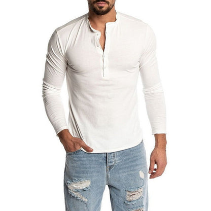 Light beige Carmine Juneberry long sleeve linen T-shirt, breathable and lightweight, ideal for casual everyday wear.