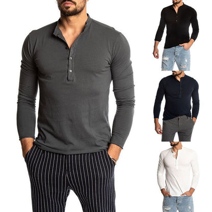 Carmine Juneberry classic long sleeve linen T-shirt, breathable and lightweight, ideal for everyday wear.
