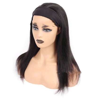 Carmine Juneberry LuxeBand Hair Wig showcasing long, smooth, luxurious hair in a natural style for haircare.