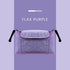 Maroon Asteria stroller bag and organizer with multiple pockets, designed for pram accessories and parent convenience.