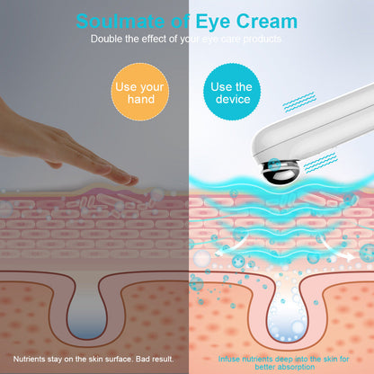 Maroon Asteria portable eye massager with ergonomic design for soothing eye care and relaxation in healthcare.