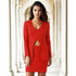 Scarlet Leek InstantFigure mini skirt with wide band, stylish women&