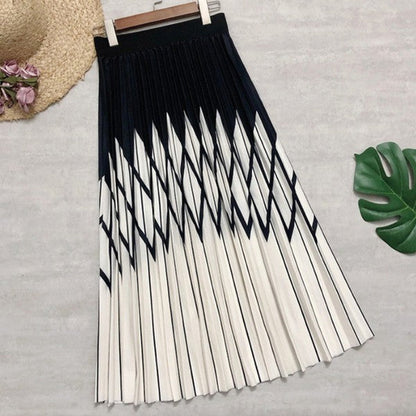 Jade Icarus Magnolia pleated skirt for women, flowing fabric with pleats, in a stylish, lightweight design.