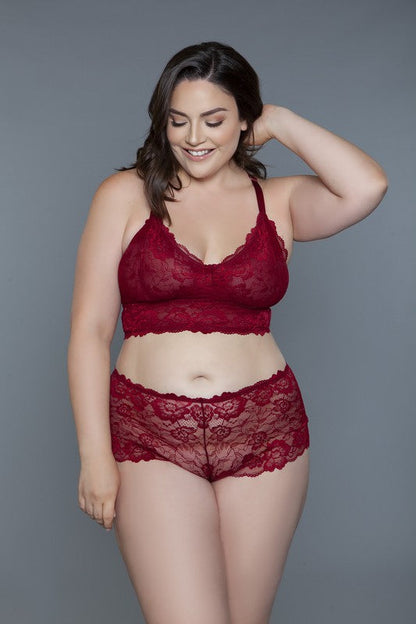 Jade Icarus Cindy Cami Set in Deep Royal, automotive product with fabric top and matching bottoms, displayed on a plain background.