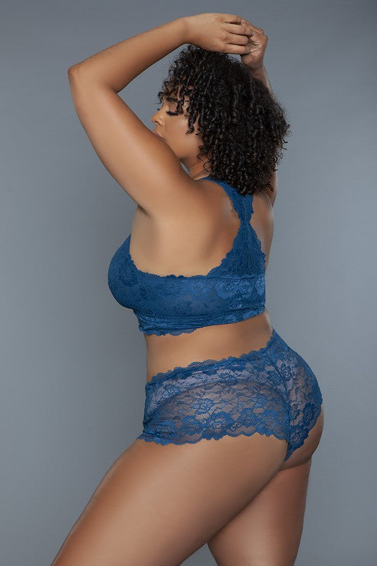 Automotive Cindy Cami Set Deep Royal by Jade Icarus, featuring a stylish deep royal blue color and sleek design.