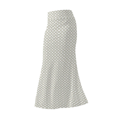 Women’s wrap fishtail long skirt by Lemon Misty, featuring a flowing design and elegant fit for casual or formal wear.
