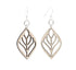 Red Sunflower Raffia Blossom Earrings featuring natural woven raffia flowers with gold-tone hooks.