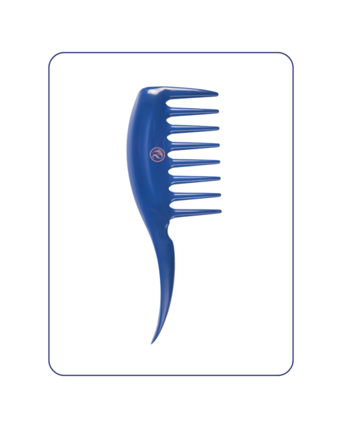 Anatase KurlsPlus Comb for bath and beauty, featuring wide and fine teeth for detangling and styling hair.