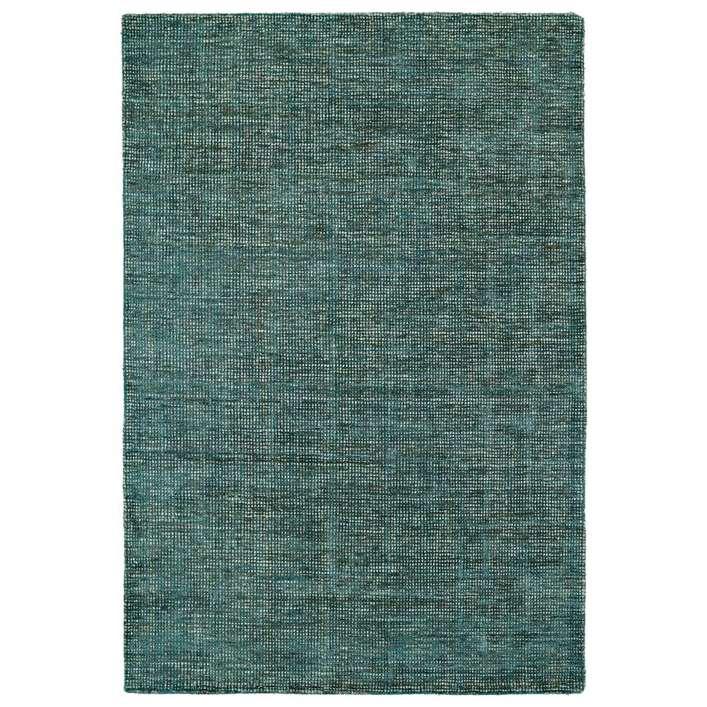 Start2Finish Toro TT100 teal 8x10 rug with geometric pattern, soft texture, perfect for living rooms and modern decor.