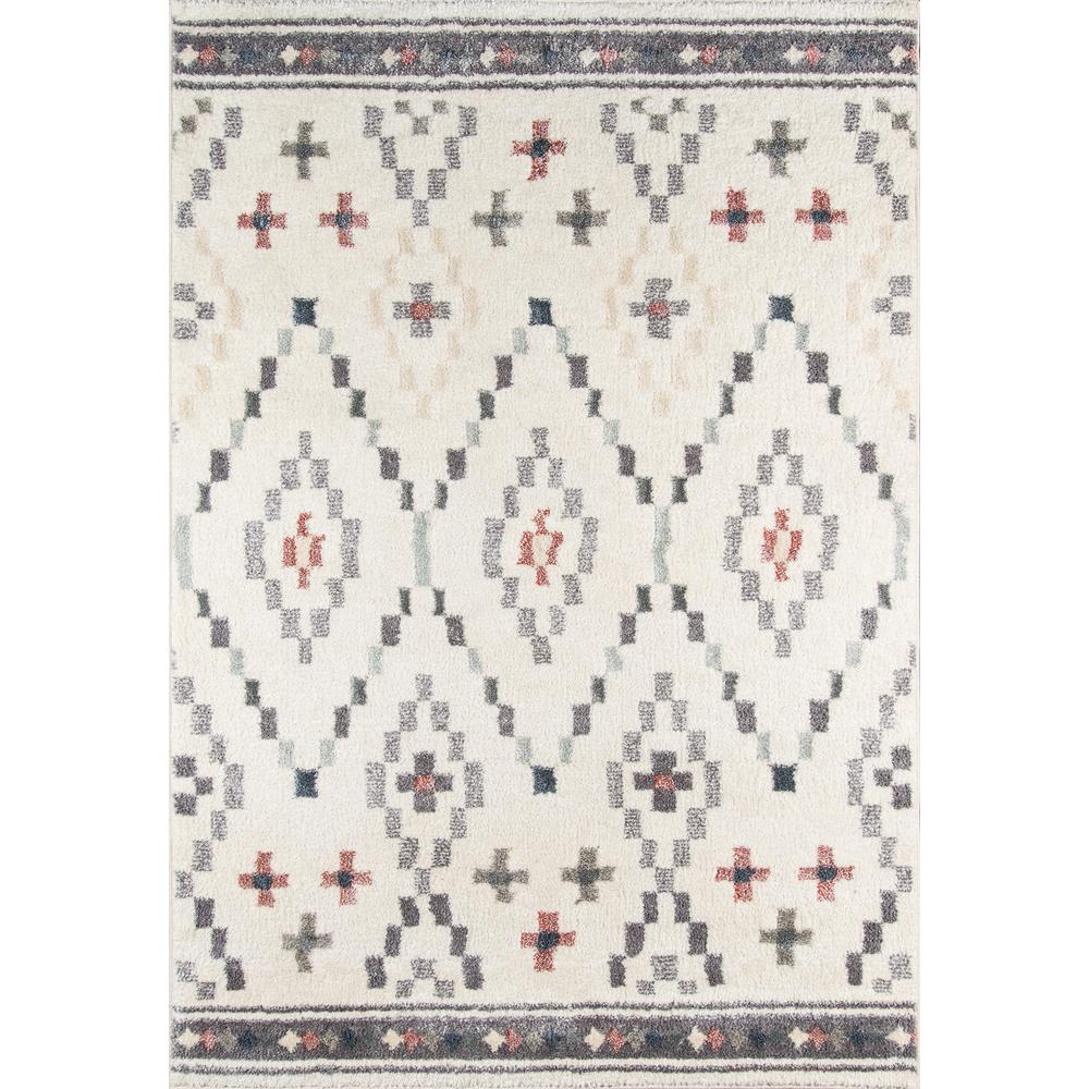 Start2Finish ivory contemporary rectangle area rug, 3&