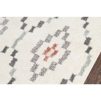 Start2Finish contemporary ivory rectangle area rug, 3&