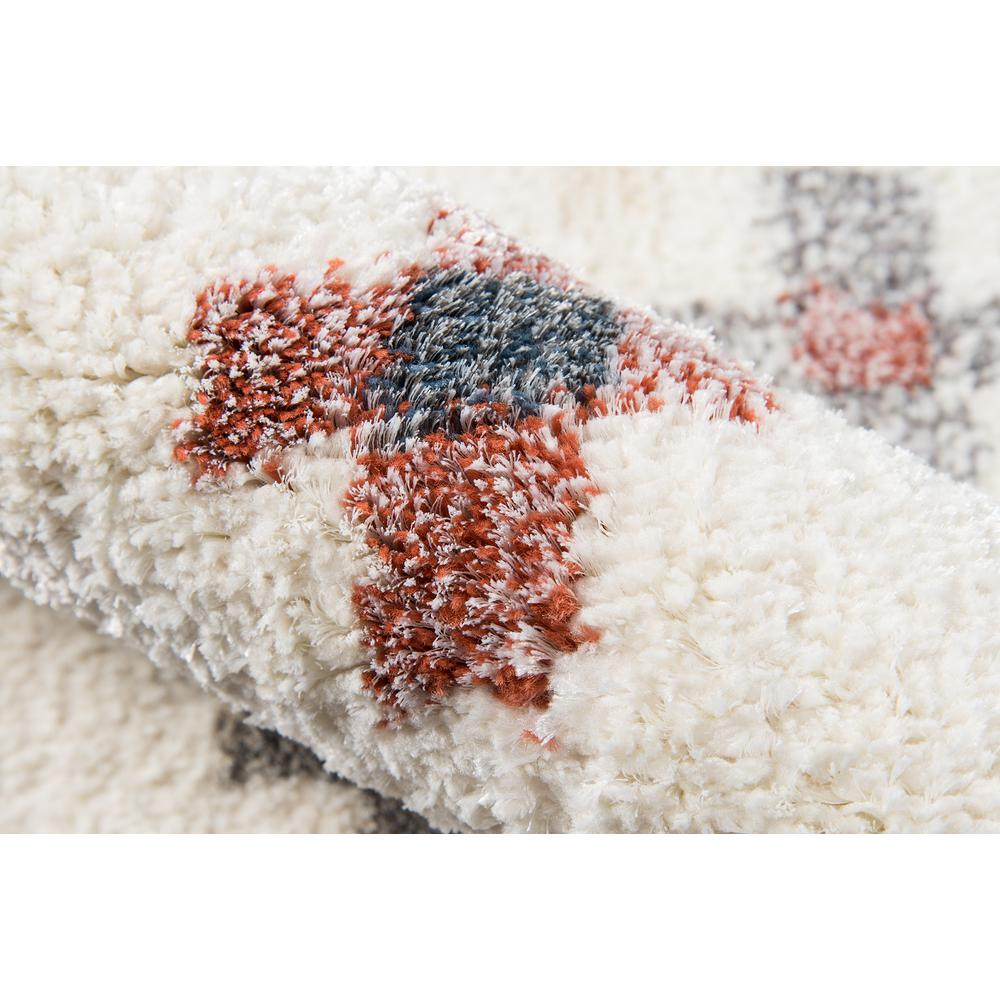 Contemporary ivory rectangle area rug by Start2Finish, 3&