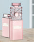 Carmine Juneberry portable USB rechargeable perfume fan diffuser with sleek bodycare design and fragrance mist spray.