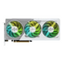 Asrock RX9060 XT Steel Legend graphics card with RGB lighting, 16GB DDR6 memory, PCIe 5, HDMI, 2 DisplayPort, white color